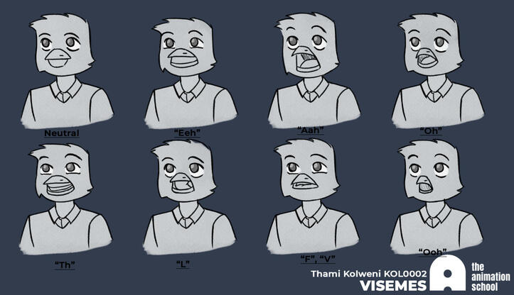 "Bird of a Feathers" - Visemes