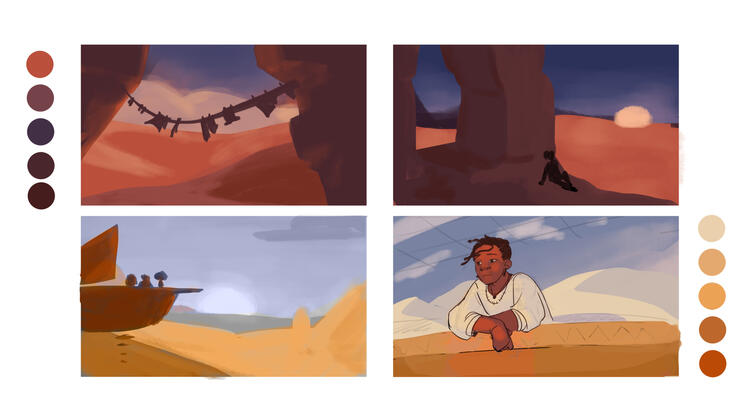 "Outlandish" - Colour Keys